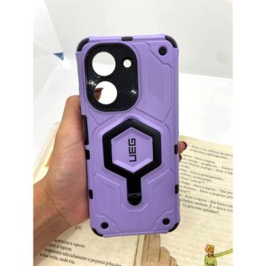 Imagem de Capa de celular compatível com Redmi A5 e Poco C71 Armadura Cor:Roxo -