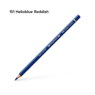 Imagem de Lápis de Cor Faber Castell Polychromos Avulso, 151 Helioblue Reddish