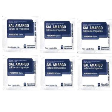 Imagem de Salamargo catarinense pó 15gr - kit com 06 unidades