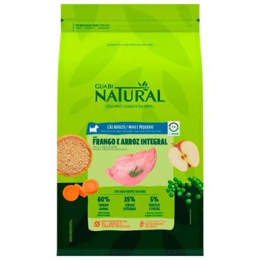 Imagem de Ração Guabi Natural para Cães Adultos de Porte Mini e Pequeno Sabor Fr