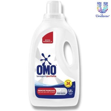 Imagem de Lava Roupa Sabão Líquido OMO Lavagem Perfeita - 1,8L