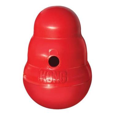 Imagem de Brinquedo Interativo Recheável para cães Dispenser Wobbler Kong, P