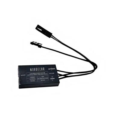 Imagem de Conversor para Sensor 7375 Controle Geral para Individual 12V-24V IP20 Nordecor Iluminação