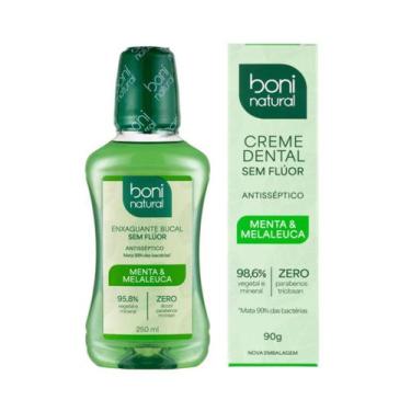Imagem de Kit Boni Natural Creme Dental + Enxaguante Bucal