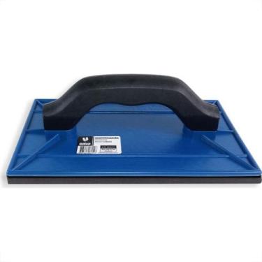 Imagem de Desempenadeira Pvc Galo 15X26 Com Borracha Azul 815/04