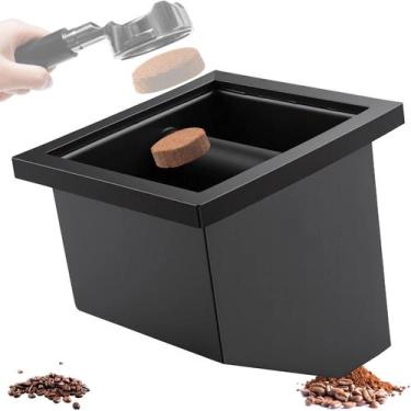 Imagem de Caixa de Descarte para Borra de Café Drphiru Espresso em Aço Inoxidáve