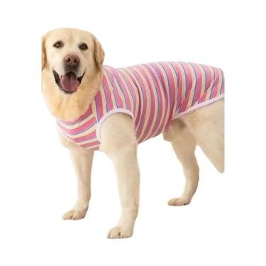 Imagem de Colete Sem Mangas De Verão Para Cães De Médio E Grande Porte, Pijamas 