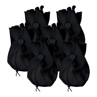 Imagem de Kit 6 Coador PP Voal Preto Leites Vegetais Suco Verde Kefir