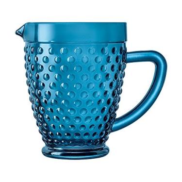 Imagem de Jarra Clássica Safira Azul - 1,3 Litros - em Vidro - 18x13 cm