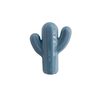 Imagem de Instagram Estilo Cerâmica Verde Caçador Cacto Childrus Crianças Quarto Museu Museu Armário Knobs Gaveta Botões para Crianças Crianças YYDFPIIA (Color : Model 3)