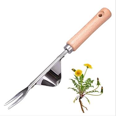 Imagem de Ferramenta de remoção manual para jardim, extrator de ervas daninhas, fácil aplicação, removedor de grama para gramado, B