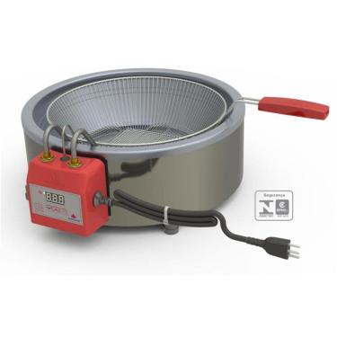 Imagem de Tacho de Fritura 7 Litros Óleo Eletrônico 220V PR70EL Progás