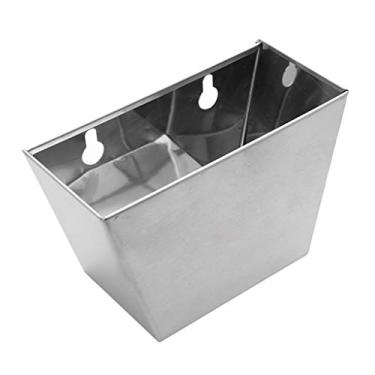 Imagem de LoveinDIY Caixa de aço inoxidável com abridor de cerveja de parede de bar - Prata