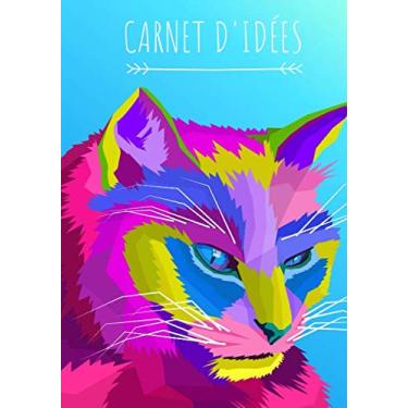 Imagem de Carnet d'idées: Chat Cahier de notes, Journal des tâches quotidiennes | Suivi de vos tâches, modèle d'activités | À faire et à penser | Enseignant ... 100 Pages Mémo Entrepreneur et Productivité