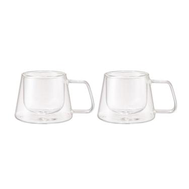 Imagem de Xícara de chá e café Parede Dupla Unit Borossilicato Rojemac