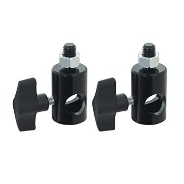 Imagem de WELLMAKING Adaptador de conversão rápida com parafuso de 3/8" DSLR suporte de montagem multifuncional adaptador de suporte de montagem, estúdio fotográfico, suporte de luz, suporte de cabeça, acessório de fotografia de estúdio fotográfico