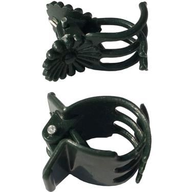 Imagem de Vtete 20 peças grandes e 50 peças pequenas de margarida clipes de treliça de tomate para jardim para manter a planta limpa e saudável, verde