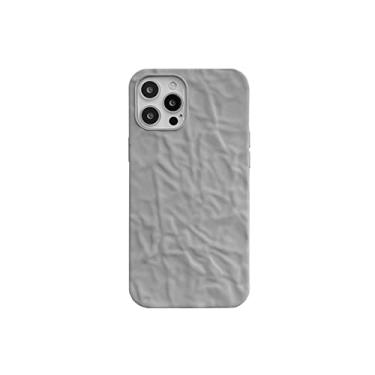 Imagem de 3D padrão de origami verde escuro bege moda capa protetora para iphone 14 13 12 11 pro xs max xr x se 7 8 plus capa traseira capa cinza para iphone 13promax