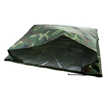 Imagem de Kesoto Cobertura para motor de barco externo até 2-300 Camuflagem Trailerable – Camuflagem, para motores de 2-5 HP