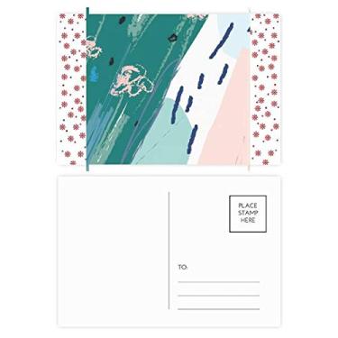 Imagem de Rivers Abstract Plants Art Pattern Christmas Christmas Flower Celebration Cartão Postal Blessing Mailing Card