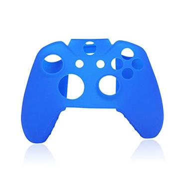 Imagem de OSTENT Capa protetora macia de silicone para controle Microsoft Xbox One - cor azul