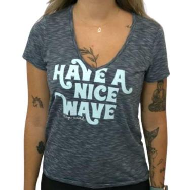 Imagem de Camiseta Rip Curl Nice Wave Azul Gte021816 Azul