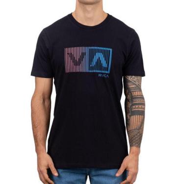 Imagem de Camiseta Rvca Balance Box Ii Plus Size Masculina Preto