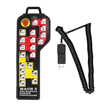 Imagem de Controle Remoto CNC Volante USB 4 Eixos Eletrônico Corrente Contínua Freio de Mão Remoto Remoto À Prova D'Água Mão Manual Artistas Gerais Ferramentas de Corte