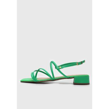 Sandália DAFITI SHOES Tiras Off-White - Compre Agora