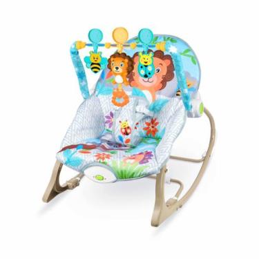 Imagem de Cadeira De Descanso E Balanço Bebê Funtime Leão Maxi Baby