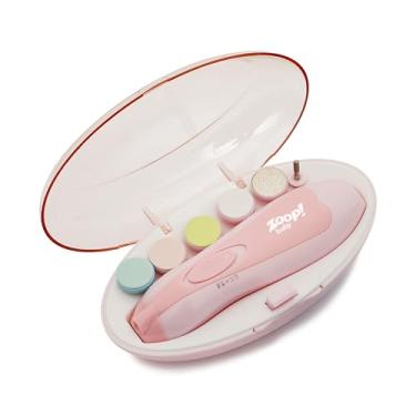 Imagem de Kit Lixa de Unha Elétrico Zoop Baby Rosa