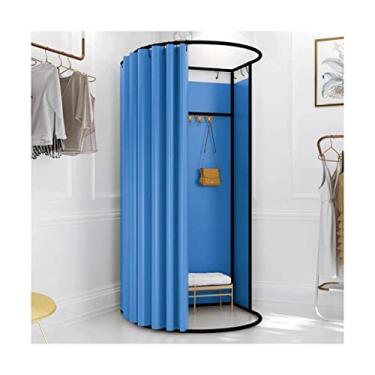 Imagem de Guarda-roupa Vestiário Portátil Multicolorido Fácil de Instalar Vestiário Loja de Roupas Provador Robusto Durável Temporário Vestiário armário