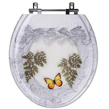 Imagem de Tampa de Vaso Acrilico Decorada Borboleta Zip para vaso Incepa