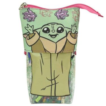 Imagem de Estojo Retratil em PVC Cristal BABY Yoda DAC