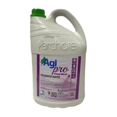 Imagem de Desinfetante Concentrado Talco Deep Wash Agi Pro 5 Litros - Agi Fácil