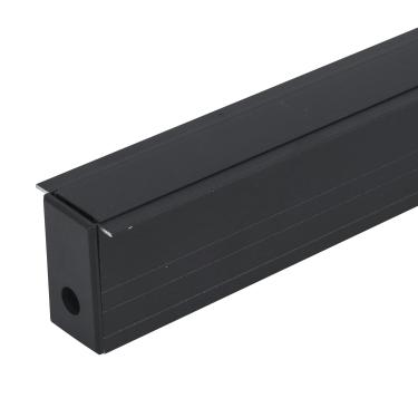 Imagem de Trilho Magnético Embutir C/Abas 2 Metros Preto IP-20 Ref.3046 - Gaya Gaya