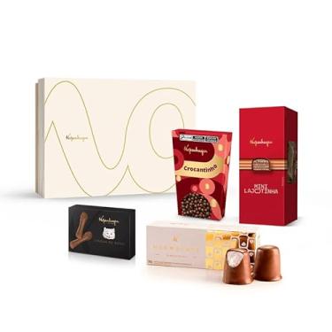 Imagem de Conjunto Chocolates Clássicos Kopenhagen com 405g, Miniaturas e Caixa Presente Mães Namorados
