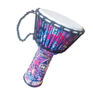 Imagem de Djembe Instrumento Tambor Africano De 10,5 Polegadas, Instrumento De Percussão Para Iniciantes Adultos, Pandeiro Africano Tambor africano Profissional (Color : B)