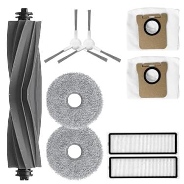 Imagem de Peças compatíveis com Xiaomi X20+X20Plus aspirador de pó robô, escova principal, escova lateral, saco de pó, filtro, acessórios de pano de esfregão (J (9 peças))