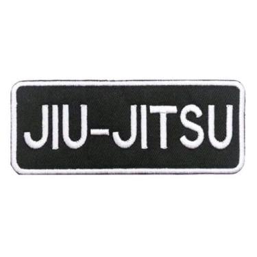 Imagem de Arte Marcial Brasileira Jiu-Jitsu Autodefesa Grappling Sport Fight 10,4 cm Bordado Ferro Sobre Patch para Roupas
