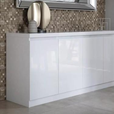 Imagem de Película Adesiva Vinil Branco À Prova d'água para Envelopamento de Moveis e Geladeira Impermeável