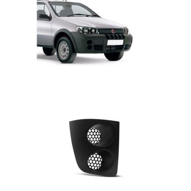 Imagem de Grade ParaChoque Palio Adventure 2004 A 2008 SMilha Preto