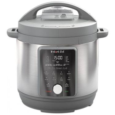 Imagem de Panela de Pressão Elétrica 8 Litros de Capacidade 9 em 1 com Controle Digital, Instant Pot Duo Plus, 110V 1200W, Cinza