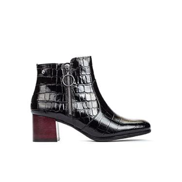 Imagem de Botas femininas de cano curto com zíper lateral Bayona da PIKOLINOS