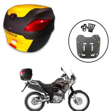 Imagem de Baú 41 Litros Awa Proos + Sup Baú Sup Ténéré 250 16-18, Amarelo