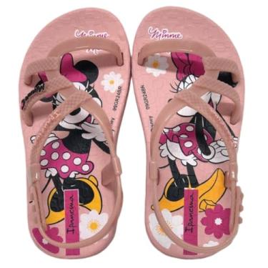 Imagem de Sandalia Infantil Menina Casual Conforto Minnie Ipanema