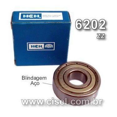 Imagem de Rolamento 6202 - Marca: CTK / HCH - C3 - HCH/CTK