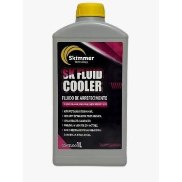 Imagem de Fluido De Radiador Aditivo Pronto Uso Rosa - Skimmer 1 Litro