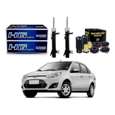 Imagem de Kit Amortecedor Dianteiro Fiesta Sedan 1.0 1.6 2010 A 2014 - Nakata