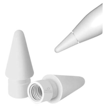 Imagem de Kit 4 Unidades - Ponta Fina Ponteira Compativel Com Caneta Apple Pencil 1ª 2ª Geração